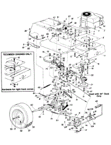 Parts parts for Mtd Lawn Tractor 138-561-000 / 1988 from AppliancePartsPros.com