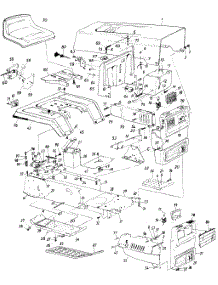 Style 3), (538, 548, 568, 608, 618, 638, 648, 658 parts for Mtd Lawn Tractor 138-608-000 / STYLE 8 1988 from AppliancePartsPros.com