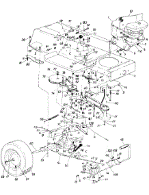 Parts parts for Mtd Lawn Tractor 138-667-000 / 1988 from AppliancePartsPros.com