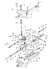 Single Speed Transaxle Right Hand parts for Mtd Lawn Tractor 138-667-000 / 1988 from AppliancePartsPros.com