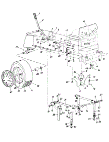 Parts parts for Mtd Lawn Tractor 138-784-401 / 1988 from AppliancePartsPros.com