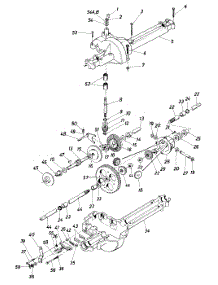 Single Speed Transaxle Left Hand parts for Mtd Lawn Tractor 139-508-000 / 1989 from AppliancePartsPros.com