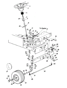 Parts parts for Mtd Lawn Tractor 139-612-000 / 1989 from AppliancePartsPros.com