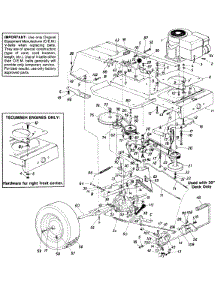 Parts01 parts for Mtd Lawn Tractor 139-651-000 / 1989 from AppliancePartsPros.com