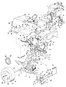 Parts parts for Mtd Lawn Tractor 139-684-401 / 1989 from AppliancePartsPros.com