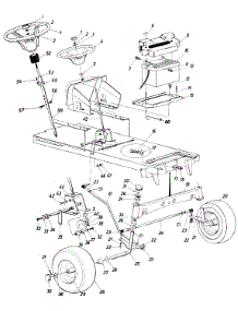 Parts parts for Mtd Lawn Tractor 139-752-305 from AppliancePartsPros.com