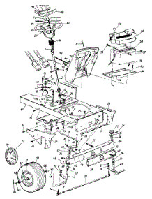 Parts parts for Mtd Lawn Tractor 139-784-401 / 1989 from AppliancePartsPros.com