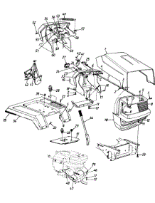 Style 0 parts for Mtd Garden Tractor 140-840H000 / 1990 from AppliancePartsPros.com