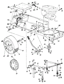 Parts parts for Mtd Garden Tractor 140-840H050 from AppliancePartsPros.com