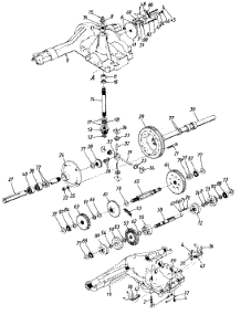 Transaxle parts for Mtd Garden Tractor 140-844H000 / 1990 from AppliancePartsPros.com