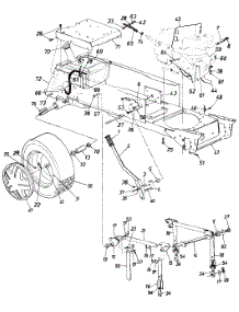 Garden parts for Mtd Garden Tractor 141-844H000 / 1991 from AppliancePartsPros.com