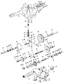 Transaxle parts for Mtd Garden Tractor 141-844H000 / 1991 from AppliancePartsPros.com