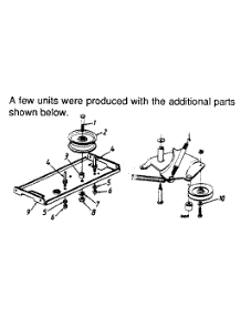 Parts parts for Mtd Garden Tractor 141-848H000 / DECK H 1991 from AppliancePartsPros.com
