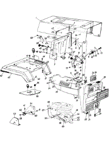Parts parts for Mtd Garden Tractor 141-848H000 / DECK H 1991 from AppliancePartsPros.com