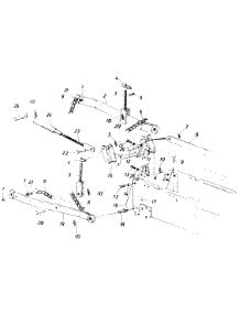 Draft Bar Assembly parts for Mtd Garden Tractor 142-995-205 / 1992 from AppliancePartsPros.com
