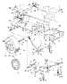 Deck Lift & Hanger Assembly / Wheels, Rear / Fuel Tank