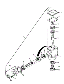 Right Angle Drive Box (Peerless 2604-P91) parts for Mtd Garden Tractor 144-993-000 / 1994 from AppliancePartsPros.com