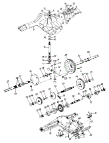 Transaxle parts for Mtd Garden Tractor 145P845H000 / 1995 from AppliancePartsPros.com