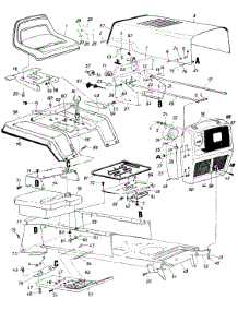 Parts11 parts for Mtd Garden Tractor 146-832-000 / 1986 from AppliancePartsPros.com