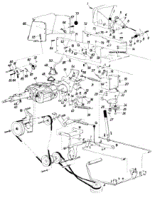 Drive System parts for Mtd Garden Tractor 146-833-000 / 1986 from AppliancePartsPros.com