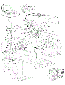 Parts parts for Mtd Garden Tractor 146-844-000 / 1986 from AppliancePartsPros.com