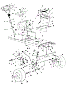 Parts parts for Mtd Garden Tractor 146-844-000 / 1986 from AppliancePartsPros.com
