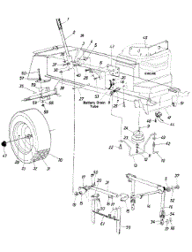 Parts parts for Mtd Garden Tractor 146-844-000 / 1986 from AppliancePartsPros.com