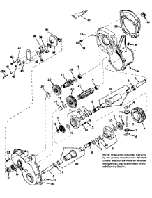 Transaxle parts for Mtd Garden Tractor 146-844-000 / 1986 from AppliancePartsPros.com