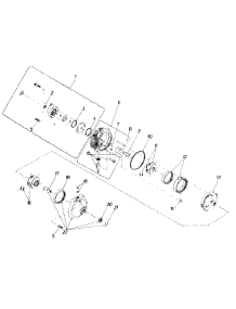 Hydrostatic Transmission parts for Mtd Garden Tractor 146-995-000 / 1986 from AppliancePartsPros.com