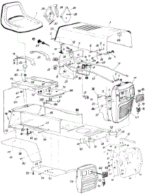 Parts parts for Mtd Garden Tractor 147-862-000 / 1987 from AppliancePartsPros.com