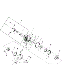 Hydrostatic Transmission parts for Mtd Garden Tractor 147-863-000 / 1987 from AppliancePartsPros.com