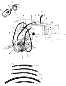 Parts parts for Mtd Garden Tractor 147-863-000 / 1987 from AppliancePartsPros.com