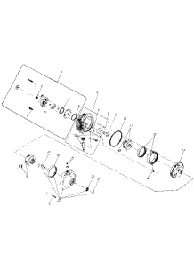 Hydrostatic Transmission parts for Mtd Garden Tractor 147-995-000 / 1987 from AppliancePartsPros.com