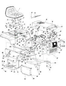 Parts parts for Mtd Garden Tractor 147-995-000 / 1987 from AppliancePartsPros.com