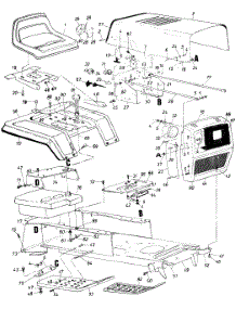 Parts parts for Mtd Garden Tractor 148-806-000 / 1988 from AppliancePartsPros.com
