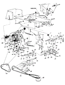 Parts parts for Mtd Garden Tractor 148-867-000 / 1988 from AppliancePartsPros.com