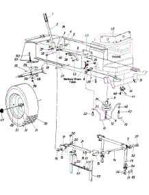 Parts parts for Mtd Garden Tractor 148-867-000 / 1988 from AppliancePartsPros.com