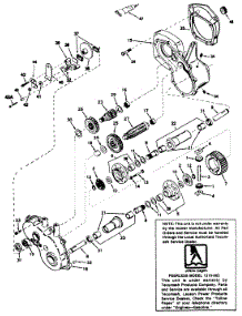 Transaxle parts for Mtd Garden Tractor 148-867-000 / 1988 from AppliancePartsPros.com