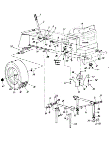 Garden parts for Mtd Garden Tractor 14805-7 / 1987 from AppliancePartsPros.com