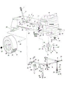 Garden parts for Mtd Garden Tractor 14815-8 / 1988 from AppliancePartsPros.com