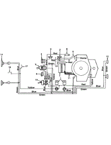 Electrical parts for Mtd Garden Tractor 14815-9 / 1989 from AppliancePartsPros.com