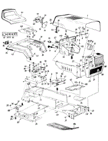 Garden parts for Mtd Garden Tractor 14815-9 / 1989 from AppliancePartsPros.com