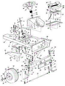 Garden parts for Mtd Garden Tractor 14815-9 / 1989 from AppliancePartsPros.com