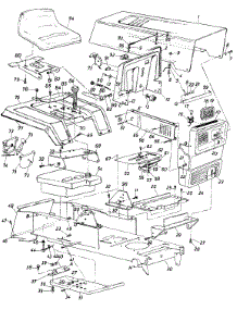 Garden parts for Mtd Garden Tractor 14823S / 1985 from AppliancePartsPros.com