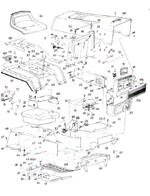 Garden parts for Mtd Garden Tractor 14833C / 1986 from AppliancePartsPros.com
