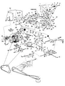 Garden parts for Mtd Garden Tractor 14843C / 1986 from AppliancePartsPros.com