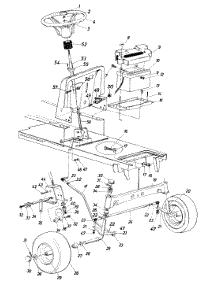 Garden parts for Mtd Garden Tractor 14843C / 1986 from AppliancePartsPros.com