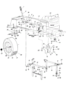 Garden parts for Mtd Garden Tractor 14843C / 1986 from AppliancePartsPros.com