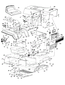 Garden parts for Mtd Garden Tractor 14843C / 1986 from AppliancePartsPros.com