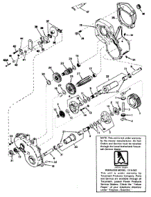 Transaxle parts for Mtd Garden Tractor 14843C / 1986 from AppliancePartsPros.com